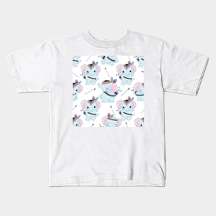 Boho Elephant Collection Kids T-Shirt